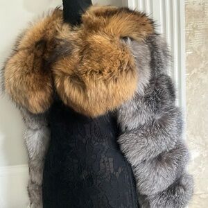 Fur Cropped Jacket